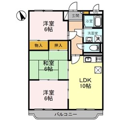 シーダータウンの物件間取画像